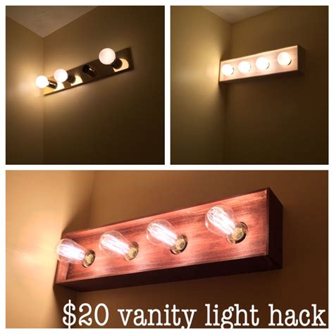 2 sheet metal box for a bathroom light bar|diy bathroom vanity light box.